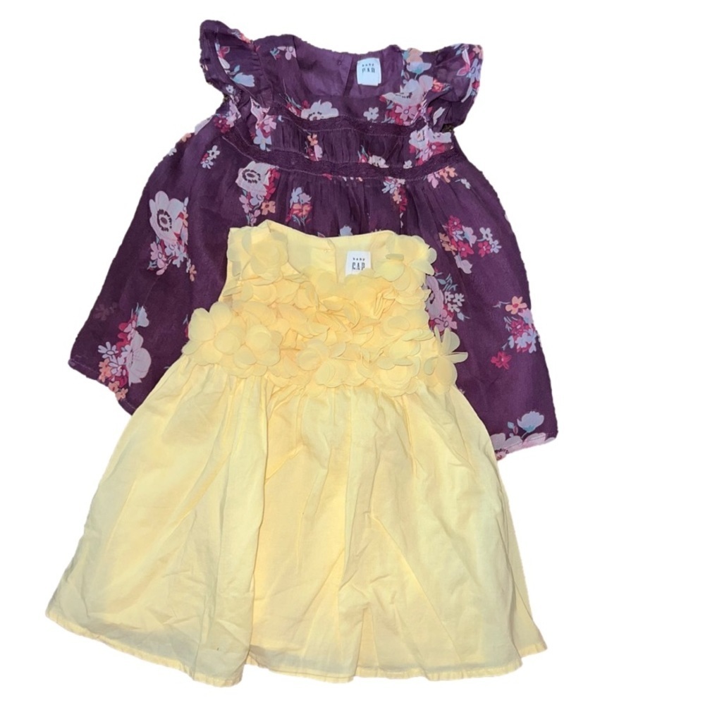 TWO beautiful, infant dresses from baby GAP for your precious little one.